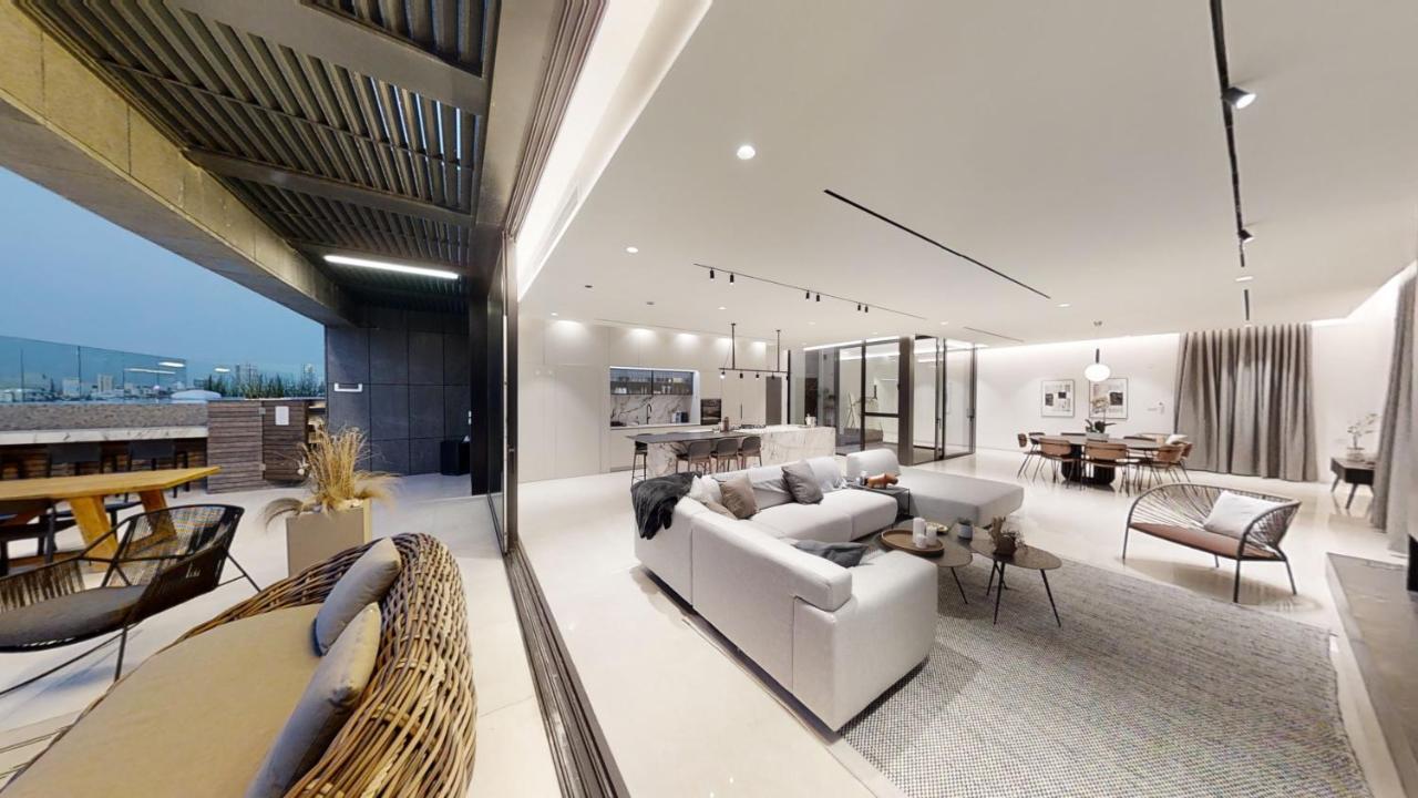 Serene - Infinity Cview Pool - 4 Bedrooms Luxury Penthouse Haifa Exteriör bild